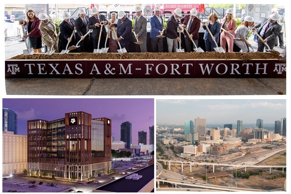 AM Forth Worth Collage