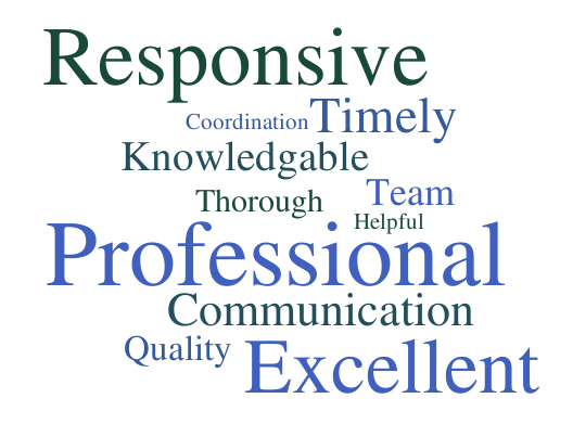 Client Feedback Word Cloud