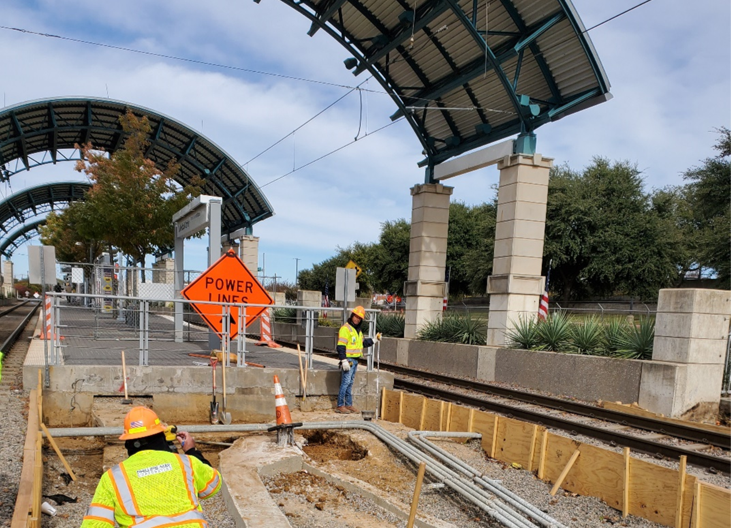 DART Platform Extn Construction