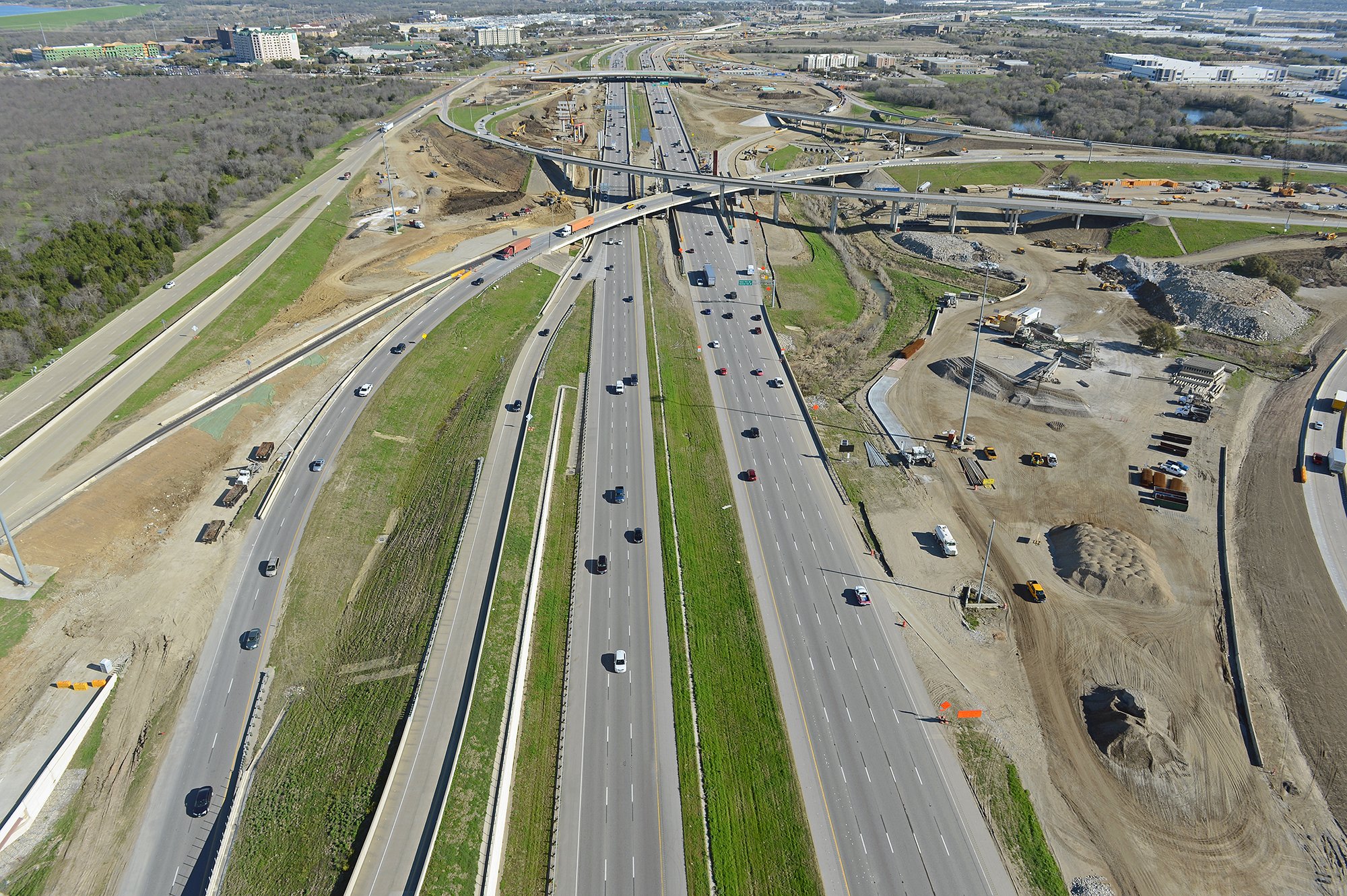 DFW Connector Owner Verification Testing Project Overhead Image