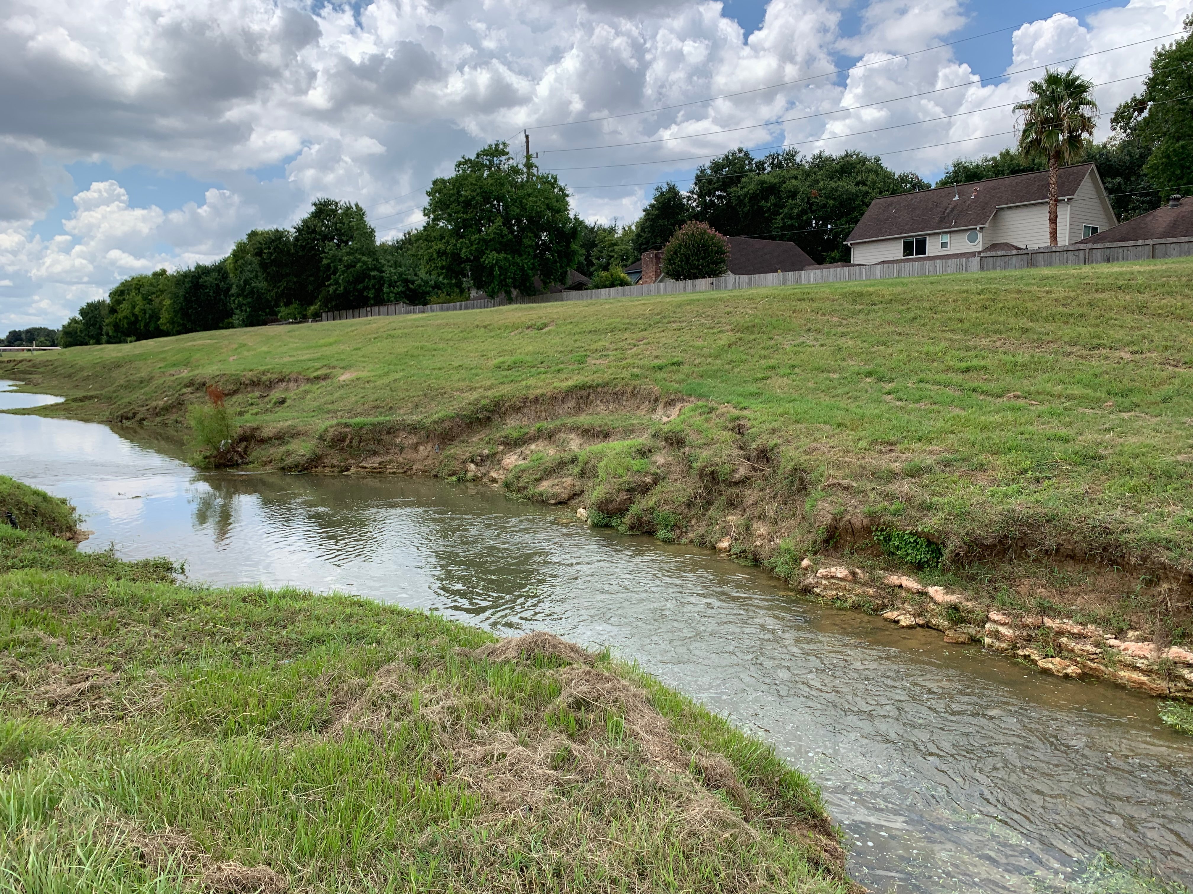 White Oak Bayou in Houston, TX