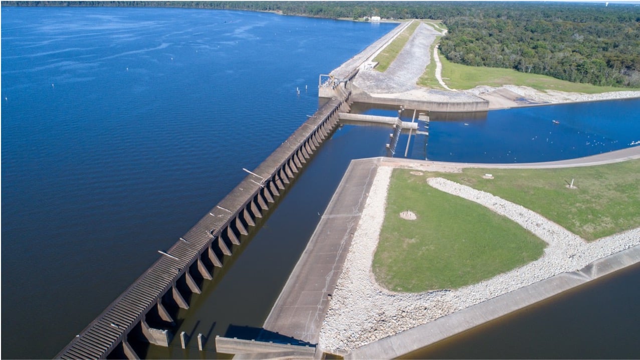 Lake Houston Dam