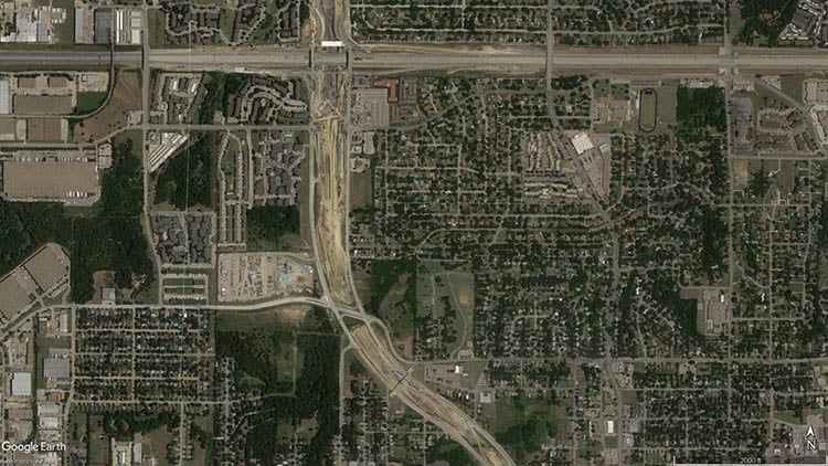 SH 161 Overview Map Image