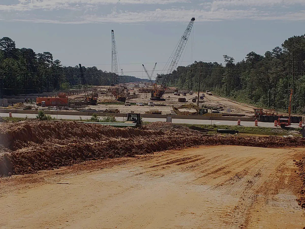 SH 249 Corridor Construction Dark