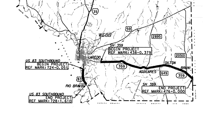SH 359 TxDOT Plan for Construction Materials Engineering