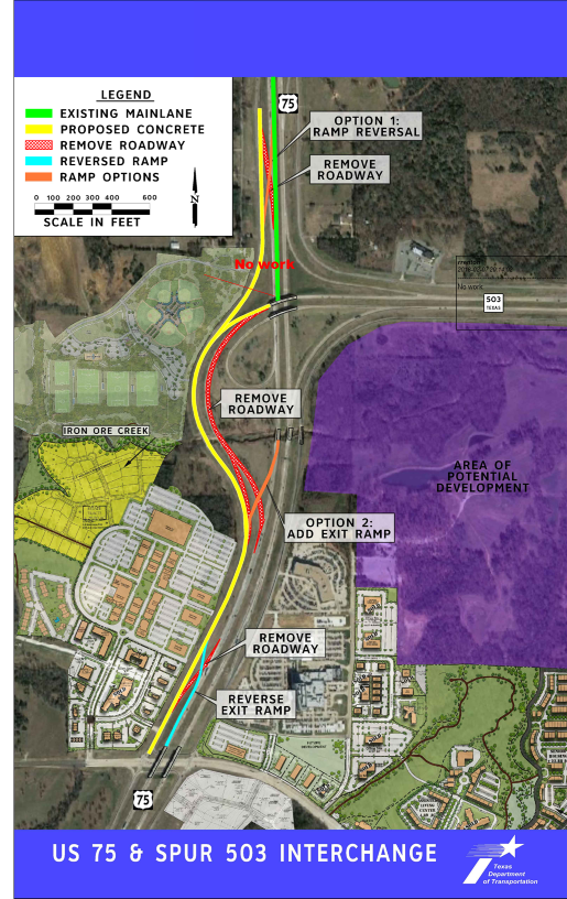 US 75 Highway Civil and Pavement Engineering Project Overview