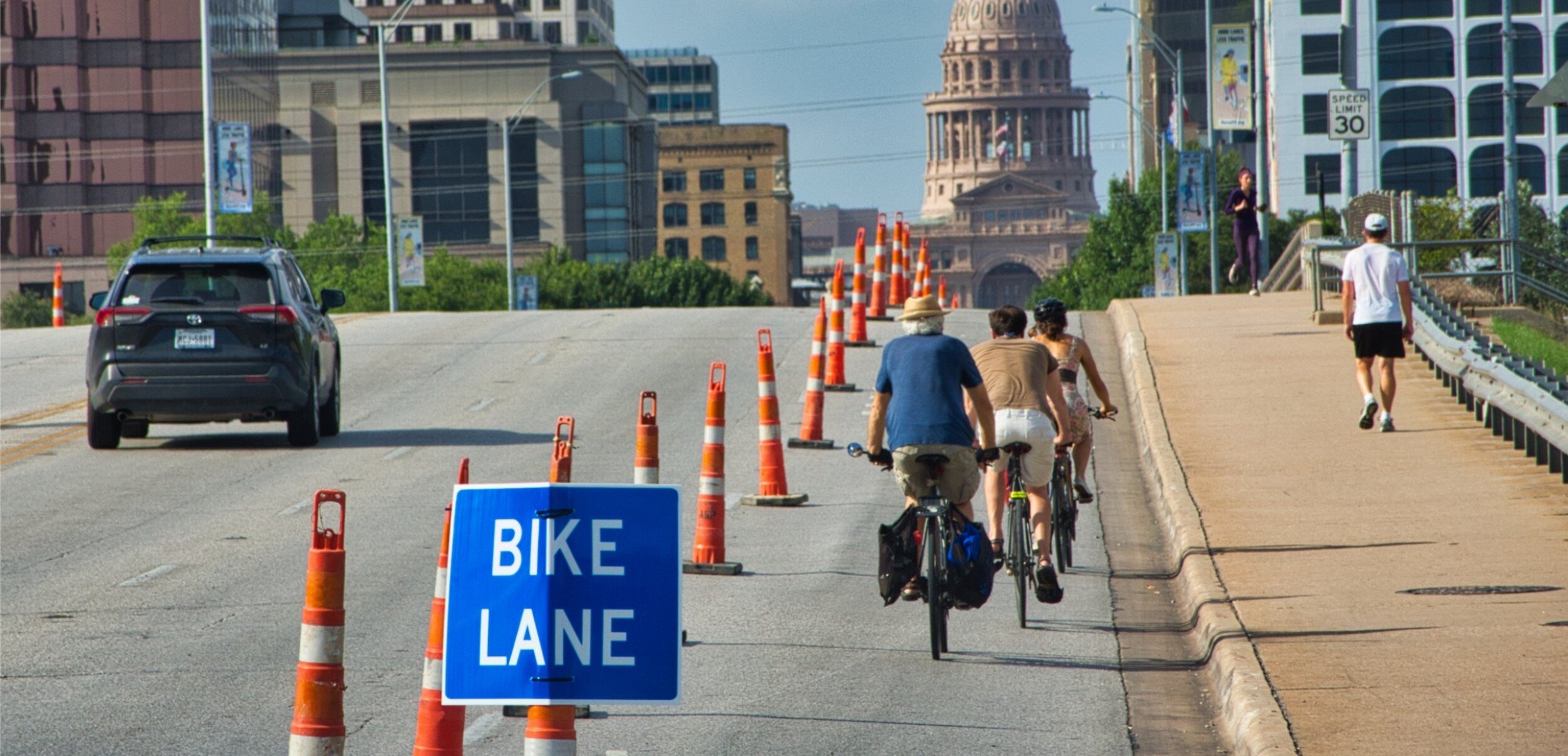 Austin Energy TCPs - bike lane and capitol
